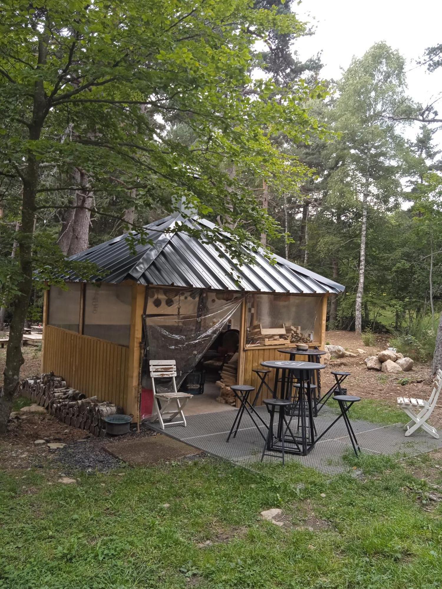 Chalet Hibou 1 Couchage En 140 Domaine De La Mamounette Champclause Bagian luar foto