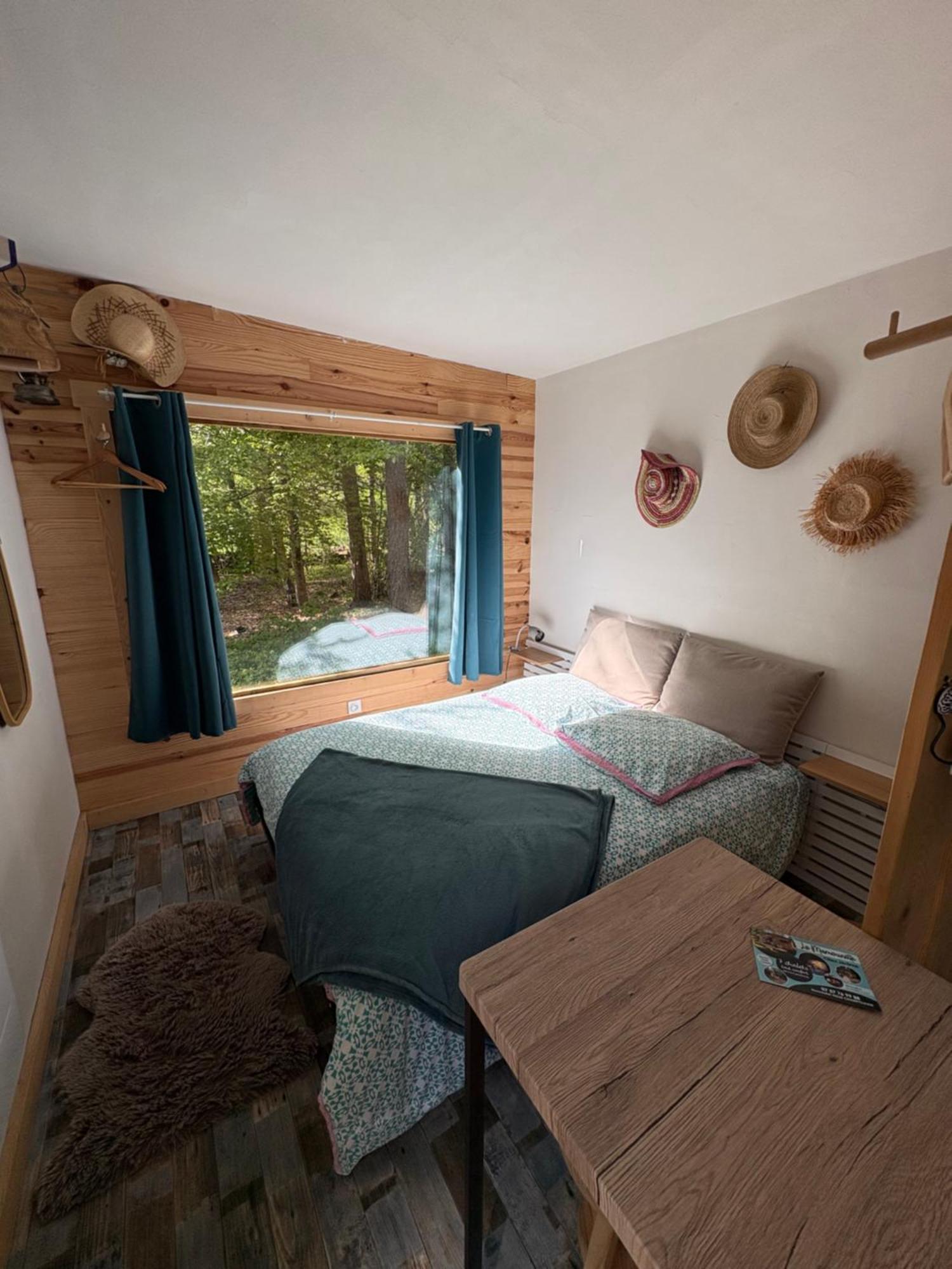 Chalet Hibou 1 Couchage En 140 Domaine De La Mamounette Champclause Bagian luar foto